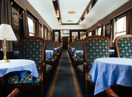 Luxury train travel around the world