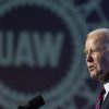 UAW Endorses Biden but Stays Wary on Industry Shifts