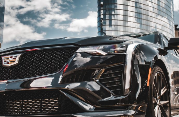 The Powerhouse Unleashed: Unveiling the Exhilarating 2023 Cadillac CT4-V-Series Sedan!