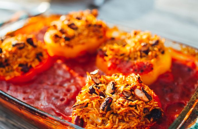 Vibrant and Flavorful: Salad-Stuffed Peppers Recipe to Brighten Your Plate