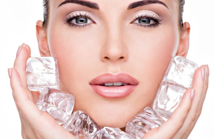 Cool Beauty Hack: Ice Water Face Dip, the Celeb-Favorite Glow Booster by Susun Weed