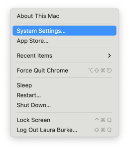 Find My app setup for Mac