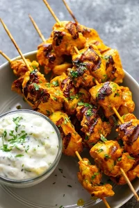 Tandoori Chicken Kebabs