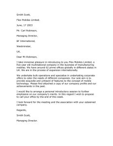  Business Letter Templates