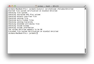 macOS Command-Line Tools