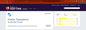 Firefox Translation