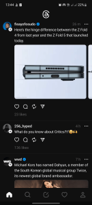 Threads' Following tab