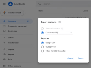 Google Contacts