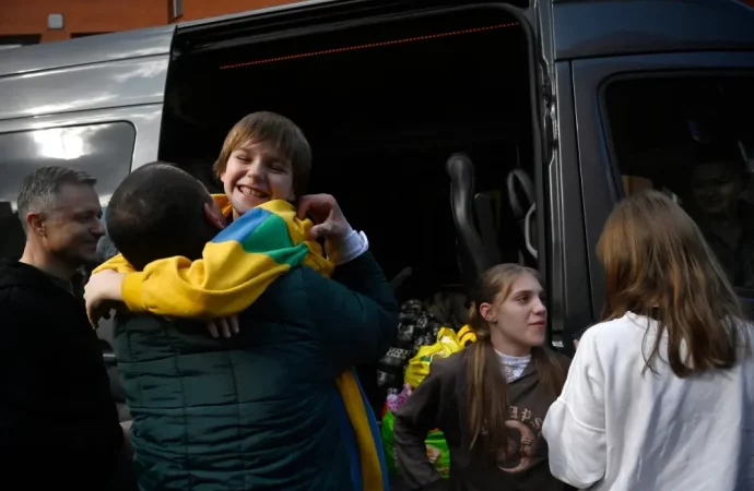 Ukrainian children