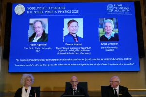 Trio awarded Nobel physics prize