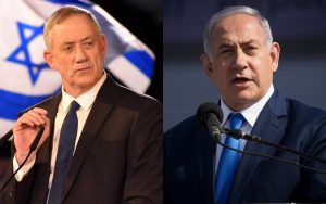 Netanyahu and Gantz meet to discuss unity government