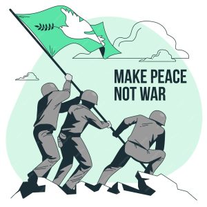 Make peace not war