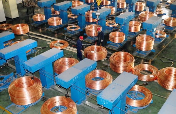 Copper Near Eight-Week High