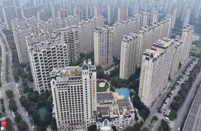 China's property sales