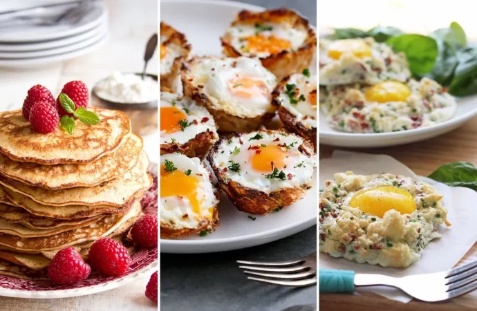 Elevate Breakfast: Low-Carb High-Protein Pancake & Waffle Alternatives