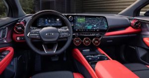 Interior Of 2024 Chevrolet Blazer 