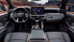 Interior Design of 2024 Toyota Tacoma