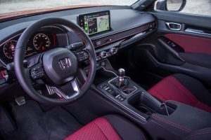 Interior Design of  Honda Civic Si