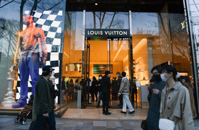 LVMH shares surge