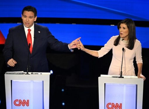 Political Showdown: Haley and DeSantis Clash in Heated Debate as Trump Takes Center Stage in Town Hall