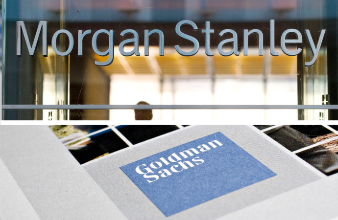 Morgan Stanley Market Cap Lags Behind Rival Goldman Sachs