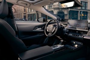 Interior of Toyota Prius