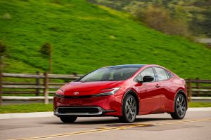 Exterior of 2024 Toyota Prius Prime