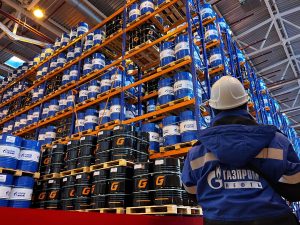 Gazprom sales collapse