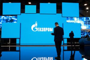 Gazprom sales collapse