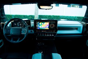 Interior of GMC Hummer 2024