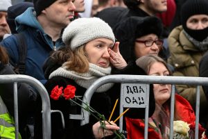 Navalny funeral defiance