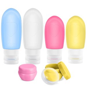 silicone travel bottles