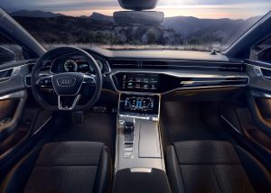 Interior of Audi A6