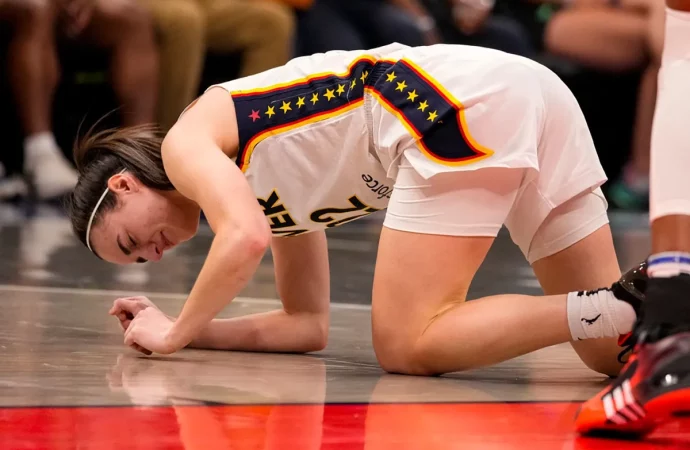 Caitlin Clark Battles Through Ankle Injury in Fever’s Loss to Connecticut Sun