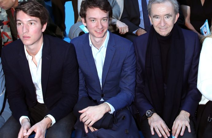 Bernard Arnault Names Son Frédéric as Head of LVMH Family