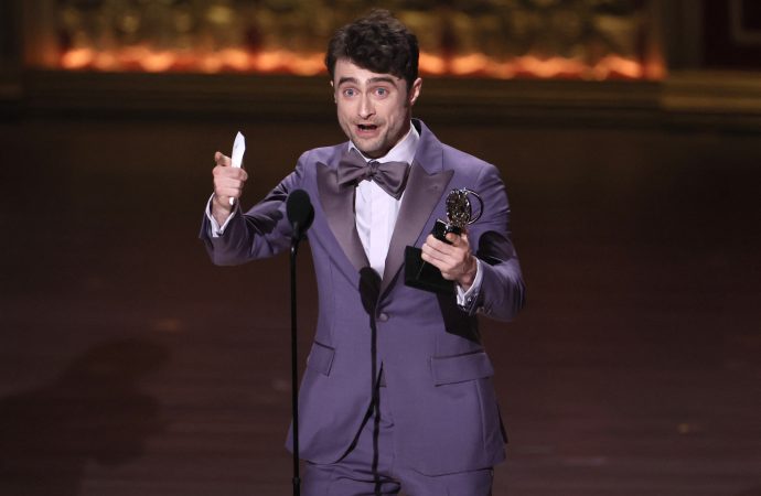 Daniel Radcliffe Wins His First Tony Award in Merrily We Roll Along