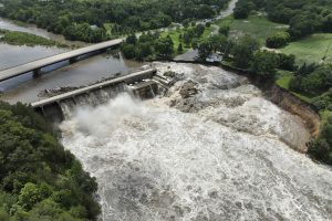 Rapidan Dam Suffers Partial Collapse