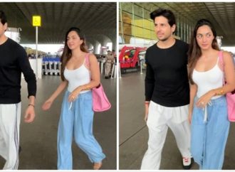 Sidharth Malhotra and Kiara Advani’s Stylish Airport Looks