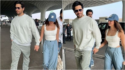 Sidharth Malhotra and Kiara Advani's Stylish Airport Looks