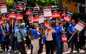 Writers' Strike Hollywood