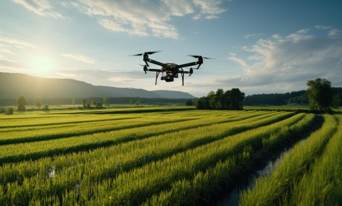 Boost Crop Yields with Drone Pesticide Technology