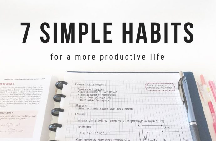 10 Simple Habits for a More Organized Life