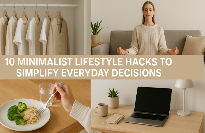 10 Minimalist Lifestyle Hacks to Simplify Everyday Decisions