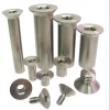 High-Security Barrel Nuts for Playground Installations