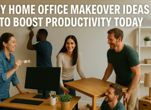 DIY Home Office Makeover Ideas to Boost Productivity Today