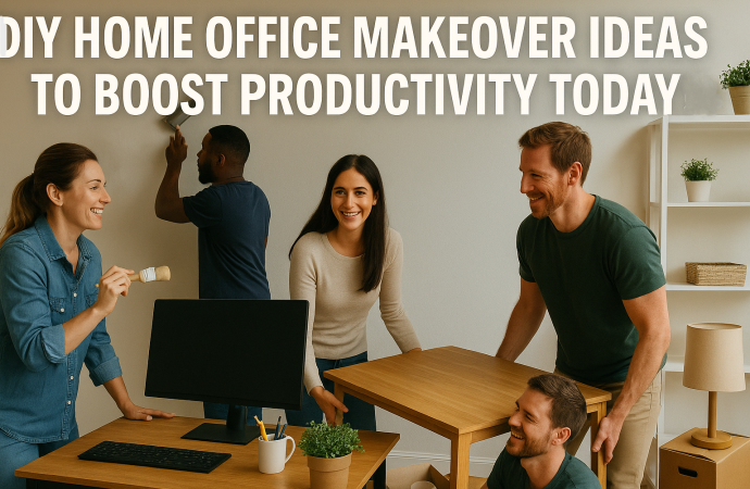 DIY Home Office Makeover Ideas to Boost Productivity Today