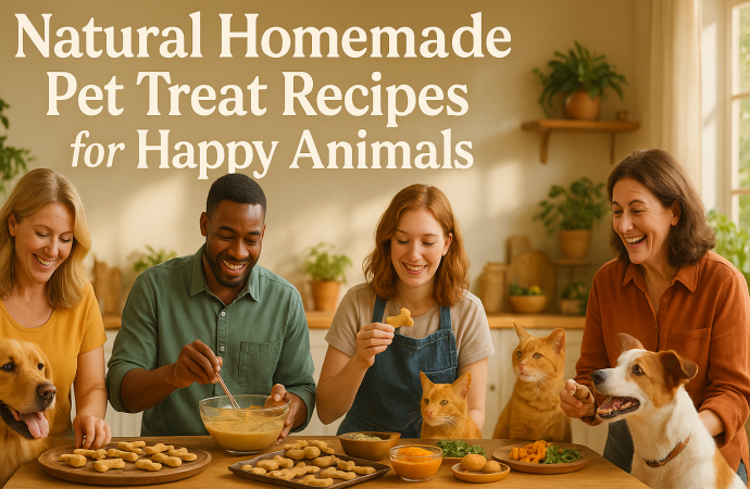 Natural Homemade Pet Treat Recipes for Happy Animals