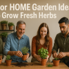 Indoor HOME Garden Ideas to Grow Fresh Herbs 2025