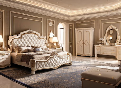 Royal Bedroom Furniture Looks for Modern Dubai Interiors