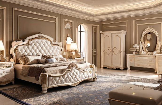 Royal Bedroom Furniture Looks for Modern Dubai Interiors